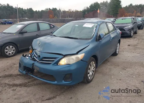 2013 Toyota Corolla Le из США, поврежденный, VIN 5YFBU4EE1DP115646
